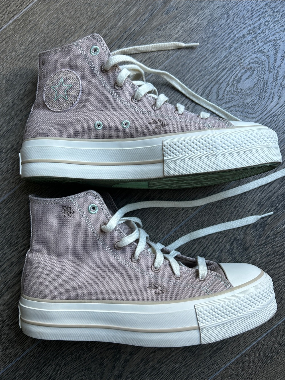 Converse Chuck Taylor Limited Edition Garden Collection Embroidered Hi-Tops